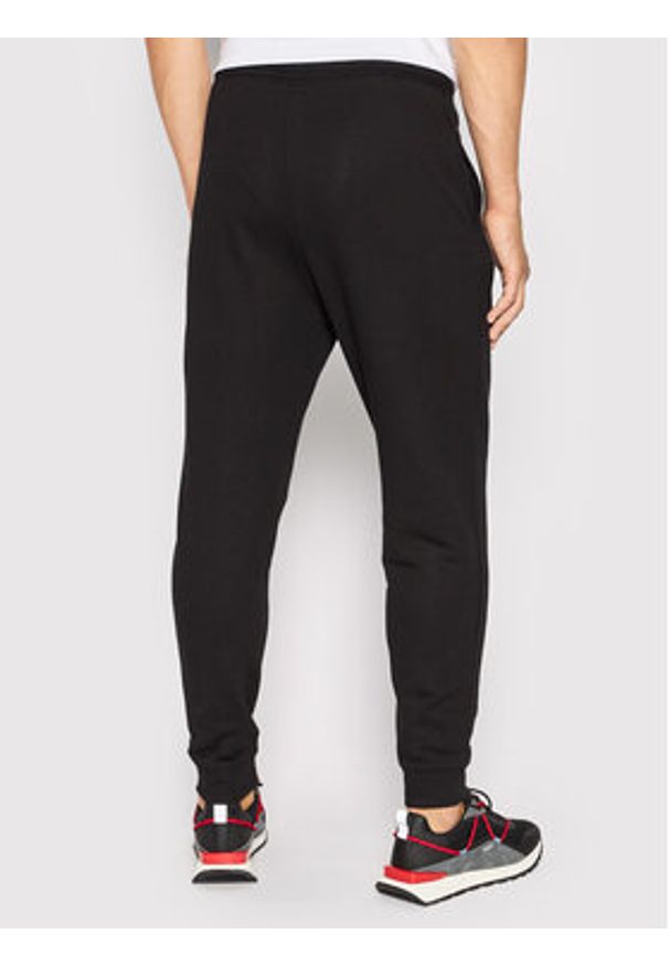 Hugo Spodnie dresowe Dutschi 50473211 Czarny Regular Fit. Kolor: czarny. Materiał: bawełna