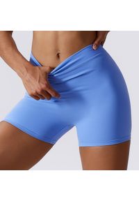 Intica - Szorty sportowe modelujące pośladki elastyczne Mirosava. Kolor: niebieski. Materiał: materiał. Sport: fitness #8