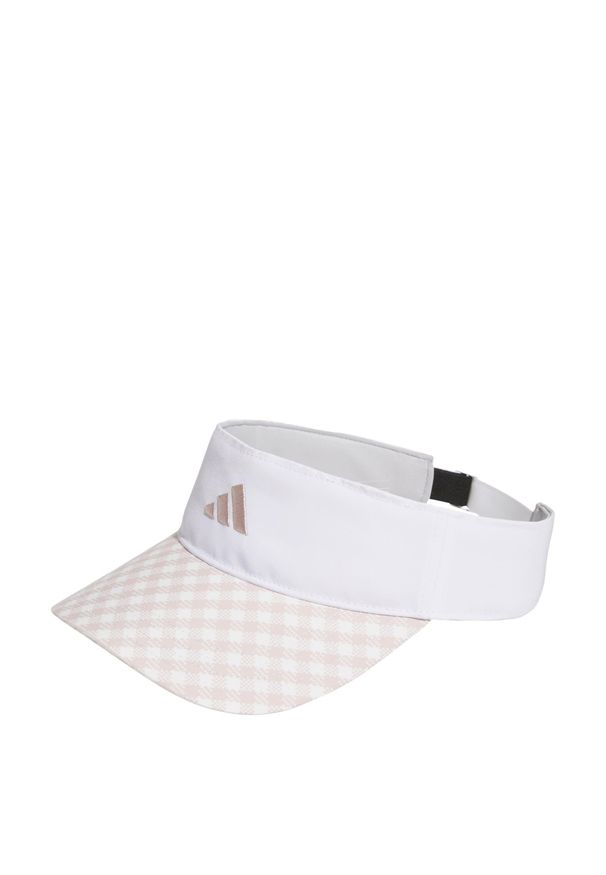 Adidas - Daszek Tour Gingham. Kolor: biały, wielokolorowy, beżowy