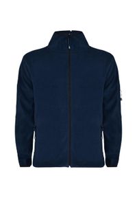 ROLY - Męska Bluza Polarowa Luciane Z Pełnym Zamkiem Błyskawicznym. Kolor: niebieski. Materiał: polar. Sezon: zima. Styl: sportowy
