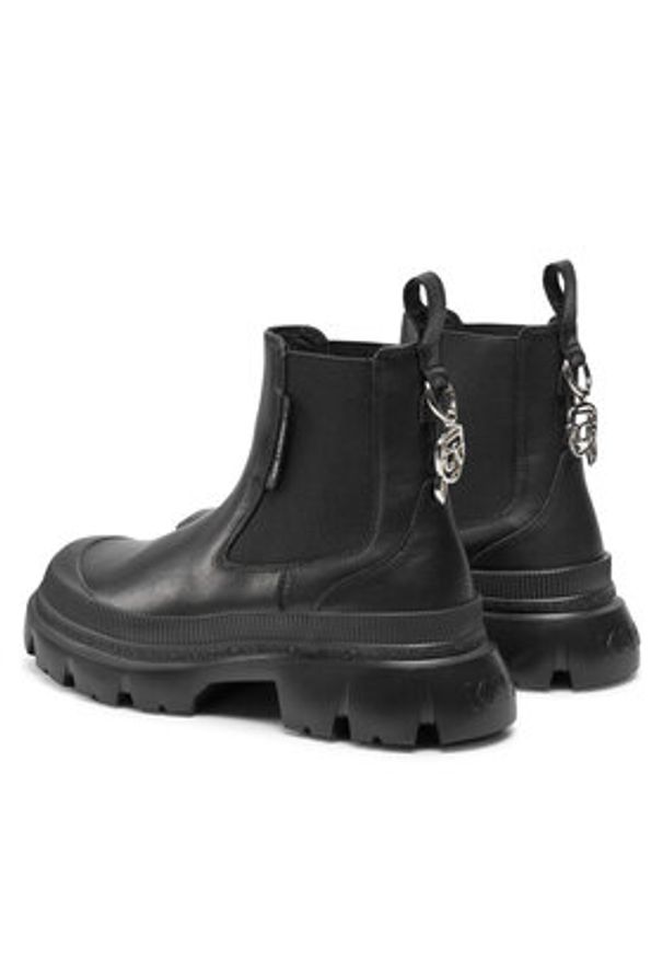 Karl Lagerfeld - KARL LAGERFELD Sztyblety KL43534 Czarny. Kolor: czarny. Materiał: skóra