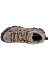 Buty Merrell Moab 3 M J035887 beżowy. Zapięcie: sznurówki. Kolor: beżowy. Materiał: guma, zamsz, skóra, materiał, tkanina. Szerokość cholewki: normalna. Sport: turystyka piesza