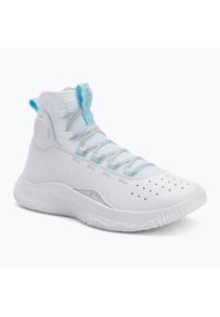Buty do koszykówki Under Armour CURRY 4 FLOTRO. Kolor: biały. Sport: koszykówka