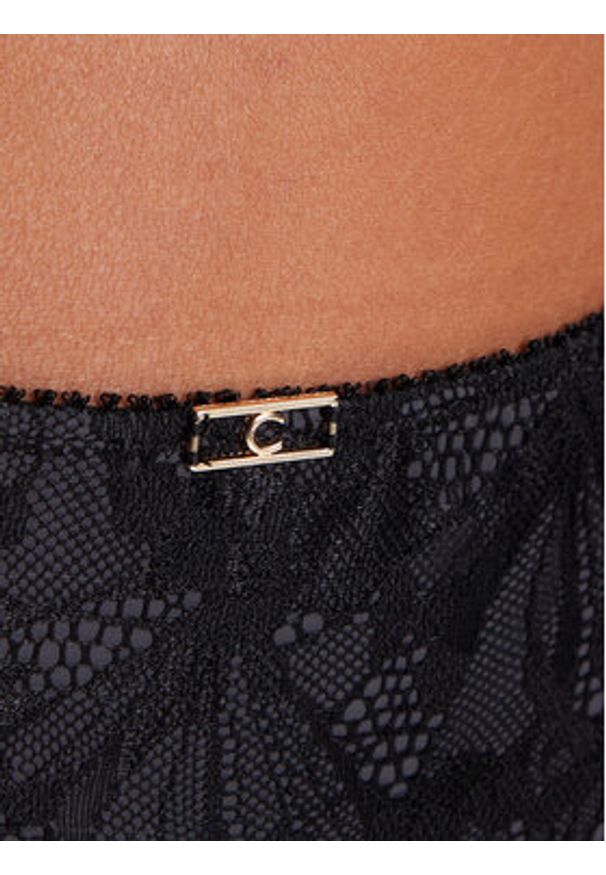 Chantelle Stringi Muse C19YG0 Czarny. Kolor: czarny. Materiał: syntetyk