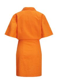 JJXX Sukienka koszulowa 12226608 Pomarańczowy Regular Fit. Kolor: pomarańczowy. Typ sukienki: koszulowe #11