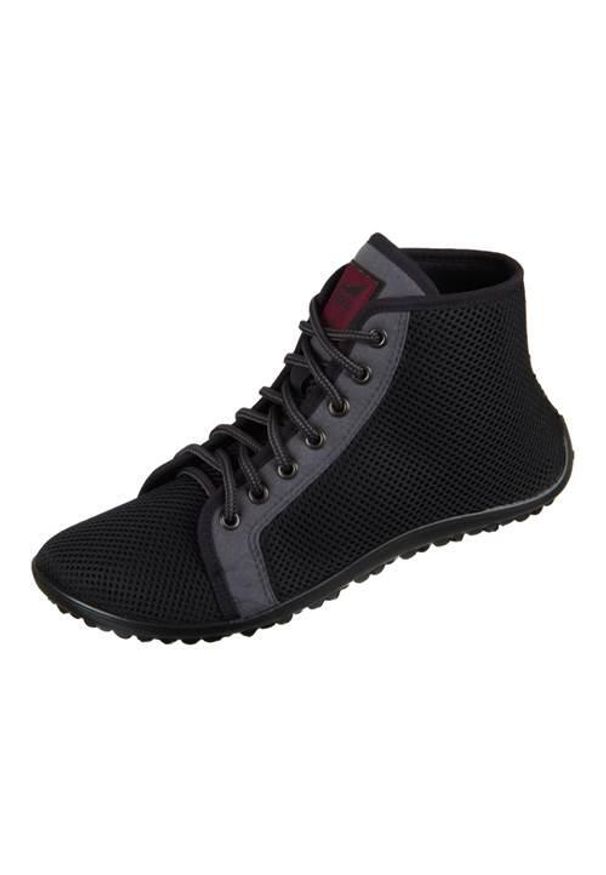 LEGUANO - Buty do chodzenia męskie Leguano Aktiv Plus. Zapięcie: sznurówki. Kolor: czarny. Materiał: materiał, syntetyk. Szerokość cholewki: normalna. Sport: turystyka piesza