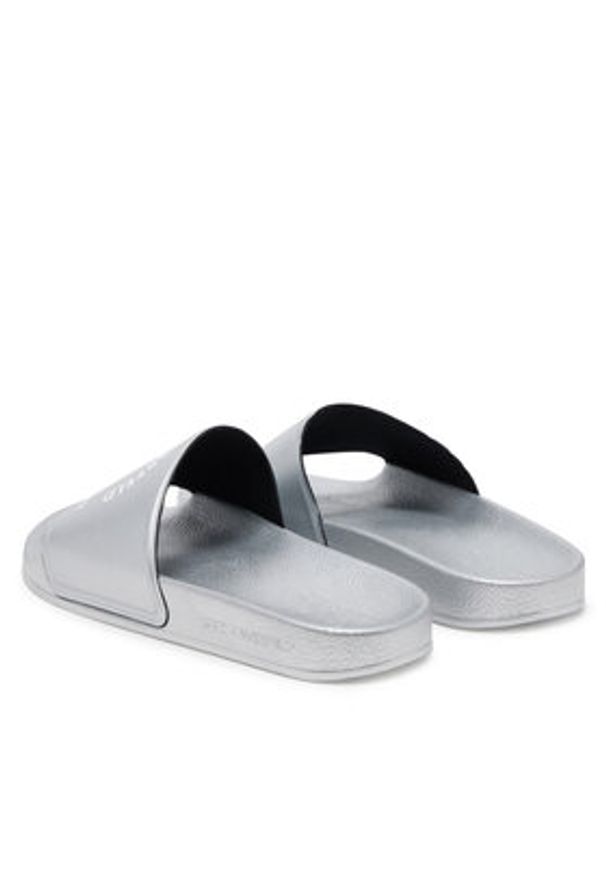 Karl Lagerfeld - KARL LAGERFELD Klapki Kondo 2.0 KL80908A Srebrny. Kolor: srebrny. Materiał: syntetyk