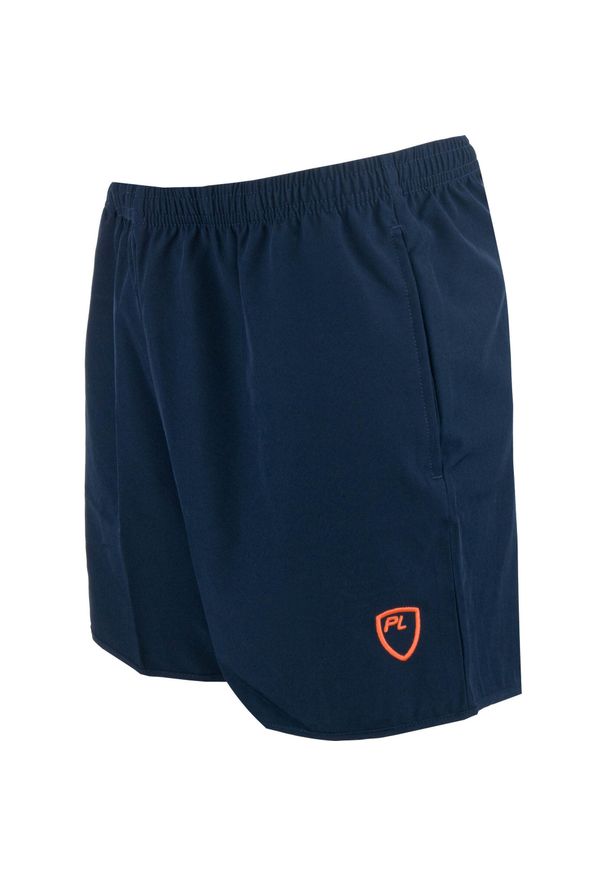 POWERLAYER - Szorty Damskie Blitz Field Navy 2XS - Lekkie i Oddychające. Kolor: niebieski. Materiał: poliester, elastan. Długość: krótkie