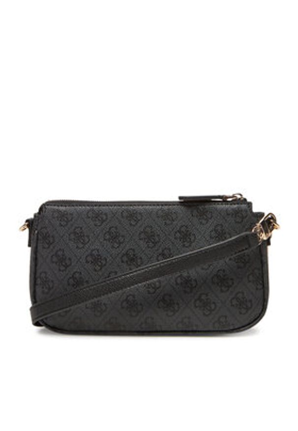 Guess Torebka Noelle II Mini HWBG96 72710 Szary. Kolor: szary. Materiał: skórzane