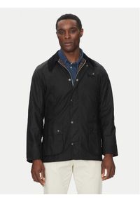 Barbour Kurtka przejściowa Ashby MWX0339BK72 Czarny Tailored Fit. Kolor: czarny. Materiał: bawełna