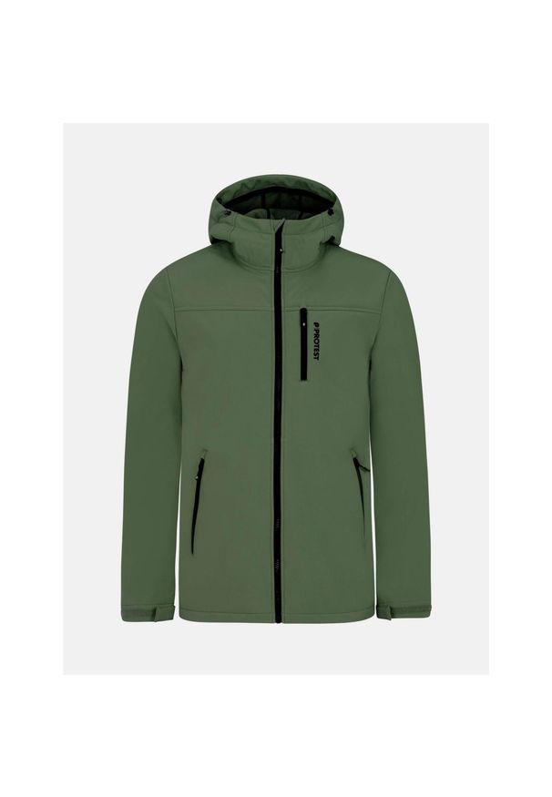 Kurtka narciarska Protest Kagu. Kolor: zielony. Materiał: poliester, elastan. Sezon: zima. Sport: narciarstwo