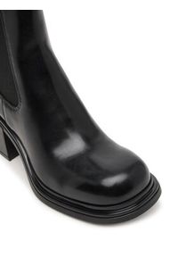 Armani Exchange Botki XW001643 AF17474 UC001 Czarny. Kolor: czarny. Materiał: skóra #5