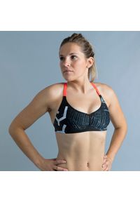 NABAIJI - Góra stroju pływackiego damskiego Nabaiji Jana Koli. Kolor: czerwony, czarny, wielokolorowy, różowy. Materiał: poliester, materiał #1