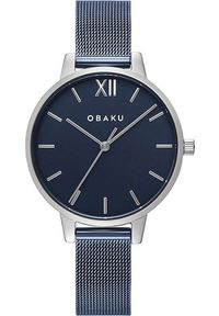 Zegarek OBAKU Zegarek damski Obaku Denmark V209LXCLML niebieski. Kolor: niebieski #1