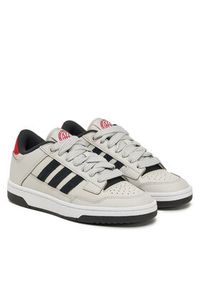 Adidas - adidas Buty do koszykówki Rapid Court Low JR3178 Beżowy. Kolor: beżowy. Materiał: skóra. Sport: koszykówka #5