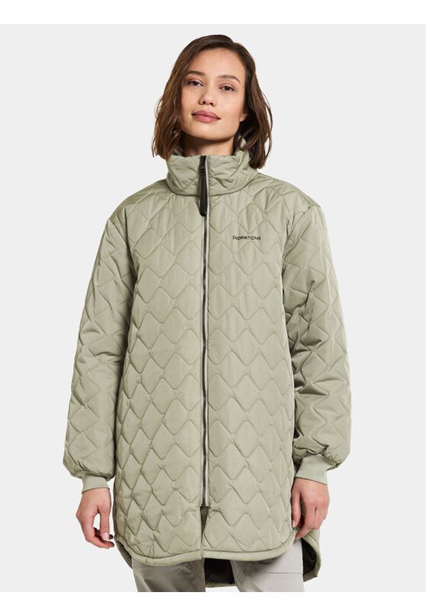 Didriksons Płaszcz zimowy Gabbi 505048 Zielony Regular Fit. Kolor: zielony. Materiał: syntetyk. Sezon: zima
