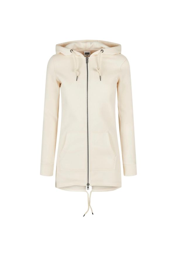 Urban Classics - Parka Dresowa Dla Kobiet. Kolor: brązowy. Materiał: dresówka. Sport: turystyka piesza