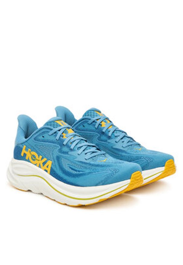 HOKA - Hoka Buty do biegania Clifton 10 1162032 Niebieski. Kolor: niebieski. Materiał: materiał