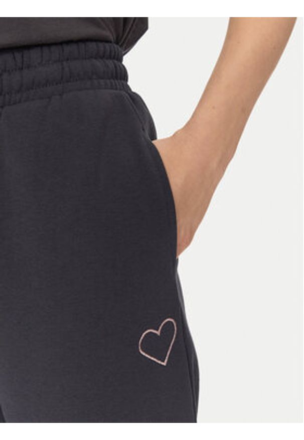 only - ONLY Spodnie dresowe Noomi 15316153 Granatowy Regular Fit. Kolor: niebieski. Materiał: syntetyk, bawełna