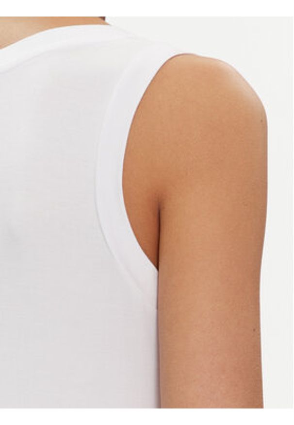 Liu Jo Top VA4117 JS360 Biały Regular Fit. Kolor: biały. Materiał: wiskoza
