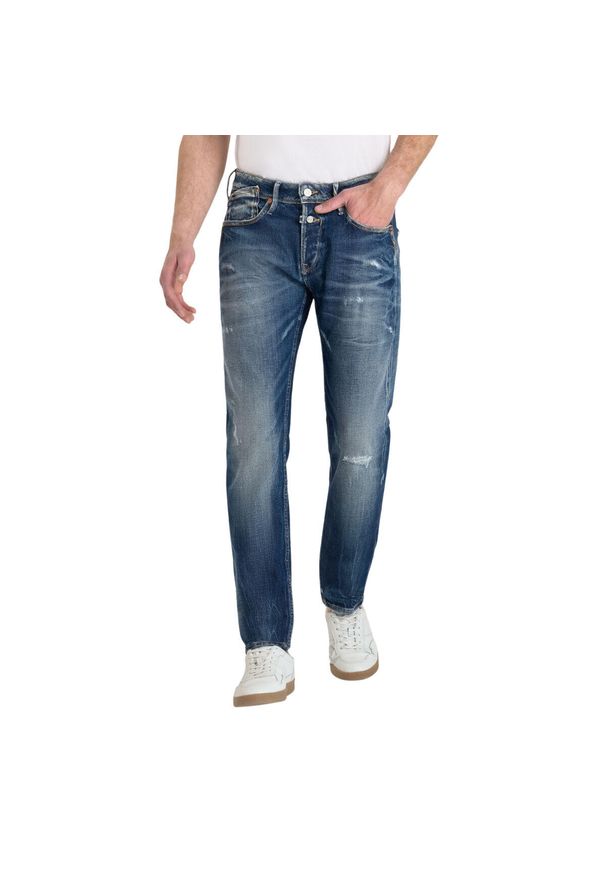 LE TEMPS DES CERISES - Dżinsy Le Temps des cerises 700/11 Hahn. Kolor: niebieski. Materiał: jeans