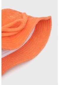 Levi's® - Levi's kapelusz bawełniany kolor pomarańczowy bawełniany. Kolor: pomarańczowy. Materiał: bawełna #4