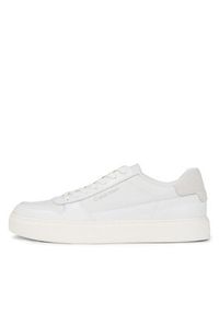 Calvin Klein Sneakersy Low Top Lace Up Bskt HM0HM01254 Biały. Kolor: biały. Materiał: skóra #2