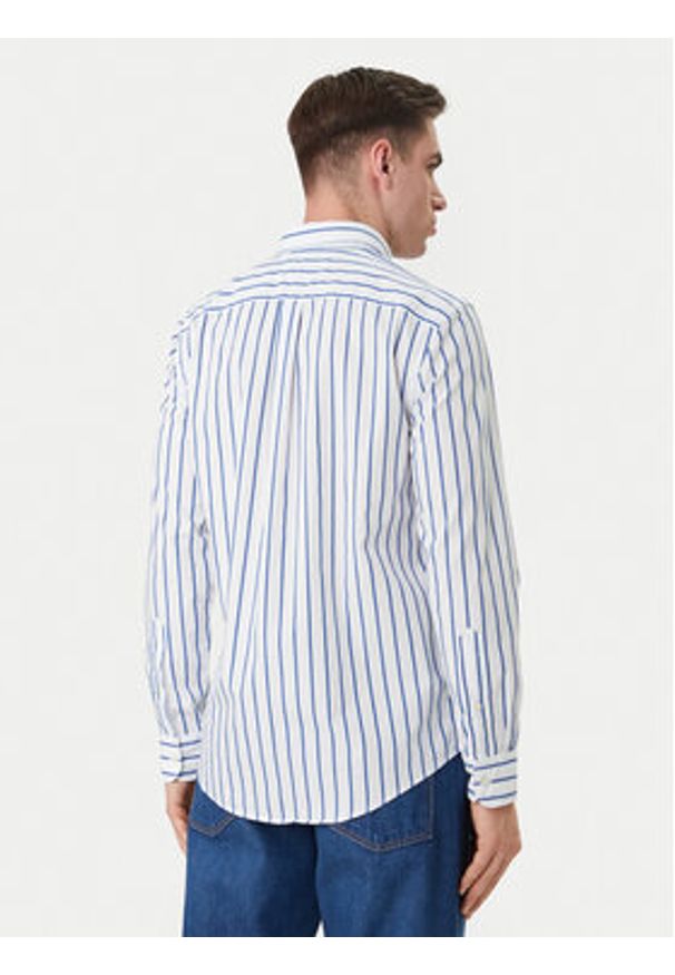 TOMMY HILFIGER - Tommy Hilfiger Koszula MW0MW42441 Niebieski Regular Fit. Kolor: niebieski. Materiał: bawełna