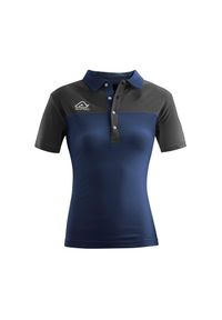 ACERBIS - Damska koszulka polo Acerbis Belatrix. Typ kołnierza: polo. Kolor: niebieski. Sport: outdoor, piłka nożna #1