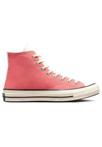 Buty do chodzenia damskie Converse Chuck 70 Hi dwukolorowe. Kolor: żółty. Sport: turystyka piesza