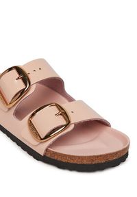 Birkenstock Klapki Arizona Big Buckle Hex 1029392 Różowy. Kolor: różowy. Materiał: skóra #5