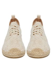 DeeZee Espadryle 3H33549-1 Beżowy. Kolor: beżowy. Materiał: materiał #3