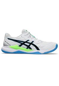 Asics - Dorosły siatkówka buty stabilność i elastyczność ASICS Gel Tactic 12. Kolor: wielokolorowy, czarny, zielony, biały. Sport: siatkówka