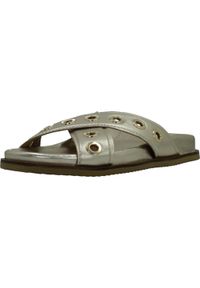 Gioseppo - Sandały GIOSEPPO 75095G Złoty. Kolor: żółty. Materiał: skóra. Sezon: lato