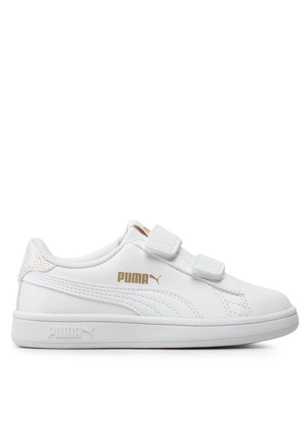 Puma Sneakersy Smash V2 Metallics V Ps 386198 01 Biały. Kolor: biały. Materiał: skóra