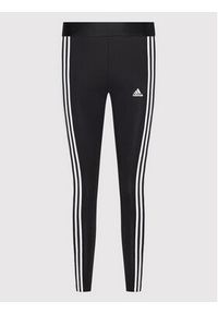 Adidas - adidas Legginsy Loungewear Essentials 3-Stripes GL0723 Czarny Extra Slim Fit. Kolor: czarny. Materiał: bawełna #5