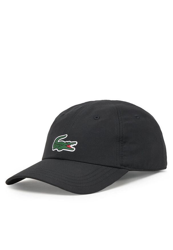 Czapka z daszkiem Lacoste. Kolor: czarny