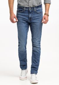 Mustang - MUSTANG VEGAS SLIM MĘSKIE SPODNIE JEANSOWE JEANSY DŻINSY DENIM BLUE 1015350 5000 682