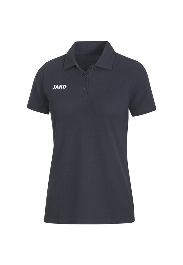 Damska koszulka polo Jako Base. Okazja: na co dzień. Typ kołnierza: polo. Kolor: szary, brązowy, wielokolorowy. Styl: elegancki, casual
