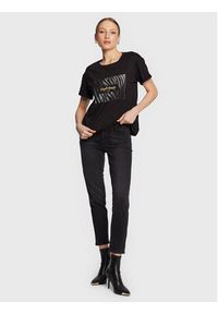 Liu Jo T-Shirt WA3332 J6410 Czarny Relaxed Fit. Kolor: czarny. Materiał: bawełna