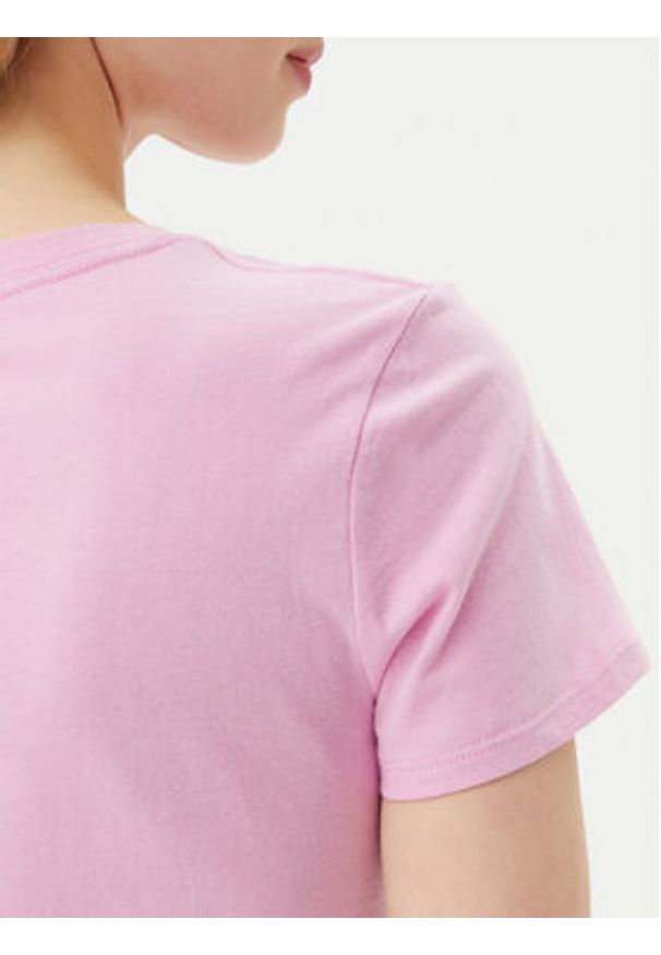 GAP - Gap T-Shirt 776775-06 Różowy Regular Fit. Kolor: różowy. Materiał: bawełna