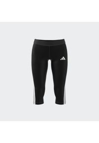 Adidas - Legginsy fitness damskie ADIDAS. Materiał: włókno, materiał, bawełna. Sport: fitness