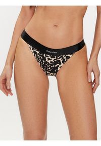 Calvin Klein Swimwear Dół od bikini KW0KW02491 Czarny. Kolor: czarny. Materiał: syntetyk #1