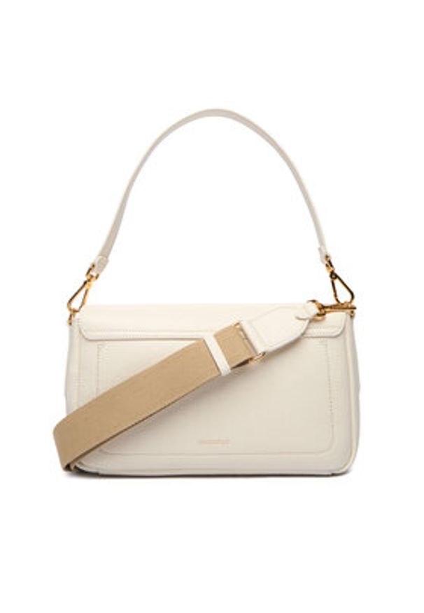 Coccinelle Torebka U4K Coccinelle C-Me Lock E1 U4K 12 01 01 Écru. Materiał: skórzane