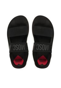 Love Moschino - LOVE MOSCHINO Sandały JA16033G0OJN7000 Czarny. Kolor: czarny. Materiał: materiał #5