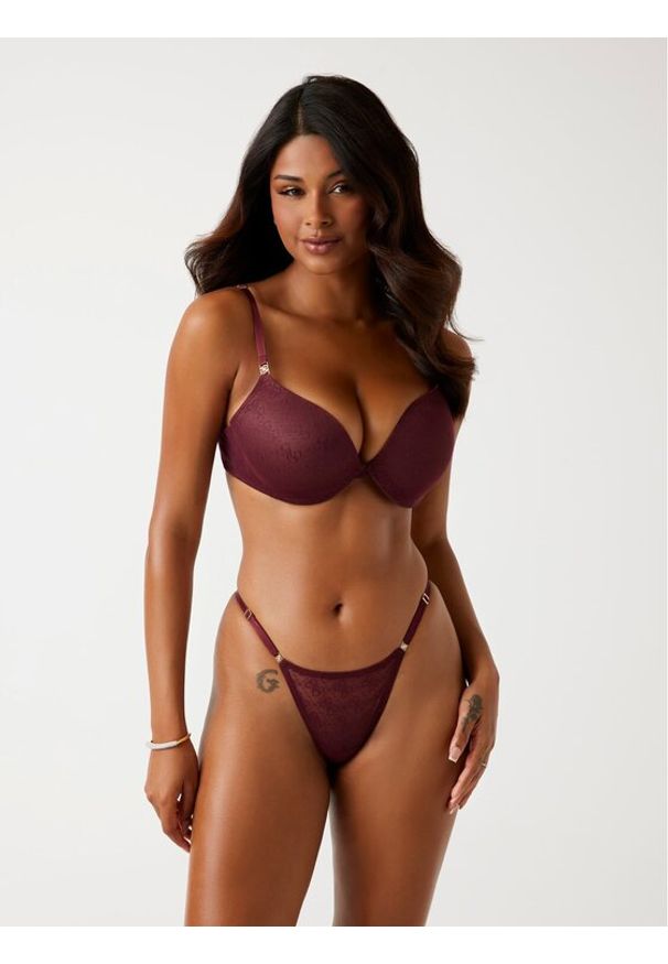 Guess Biustonosz push-up 170981 Czerwony. Kolor: czerwony. Rodzaj stanika: push-up