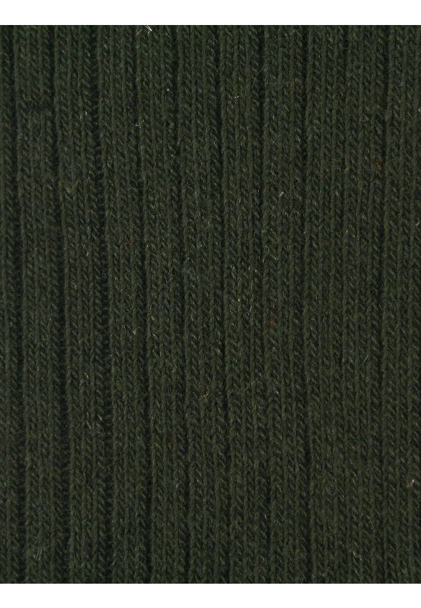 His Story - Ciepłe Wełniane Skarpetki Zimowe - Ciemna Zieleń. Materiał: poliamid, wełna, elastan