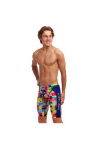 FUNKITA - Kąpielówki spodenki na basen chłopięce Funky Trunks Jammers. Kolor: niebieski, wielokolorowy, zielony