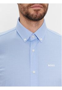 BOSS - Boss Koszula 50469378 Niebieski Regular Fit. Kolor: niebieski. Materiał: syntetyk, bawełna