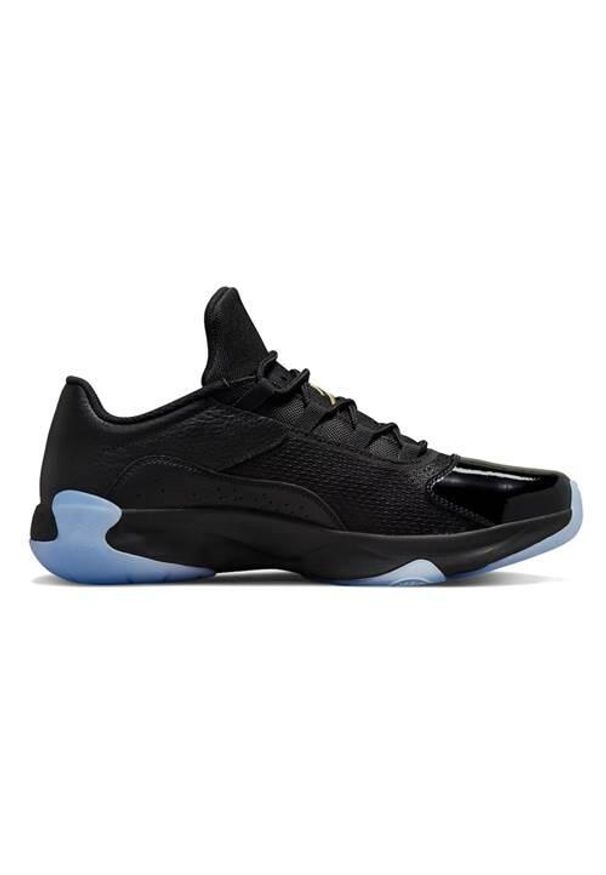 Buty do chodzenia męskie Nike Air Jordan 11. Zapięcie: sznurówki. Kolor: czarny. Materiał: guma, skóra, tkanina, materiał, syntetyk. Szerokość cholewki: normalna. Model: Nike Air Jordan. Sport: turystyka piesza